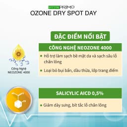 Thumbnail Kem Giảm Mụn Ban Ngày DottorPrimo Ozone Dry Spot Day 15ml - Làm Mờ Vết Thâm Do Mụn, Làm Đều Màu Da 1