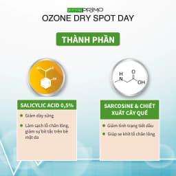 Thumbnail Kem Giảm Mụn Ban Ngày DottorPrimo Ozone Dry Spot Day 15ml - Làm Mờ Vết Thâm Do Mụn, Làm Đều Màu Da 2