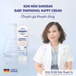 Thumbnail Kem hăm Sanosan Baby Panthenol Nappy Cream 100ml 4