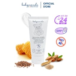 Thumbnail Kem nẻ & giữ ấm cho bé 2in1 Babycoccole 0M+ dưỡng ẩm da trẻ em, em bé từ sơ sinh chiết xuất sáp ong và vitamin 75ml 2