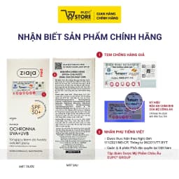 Thumbnail Kem Nền Chống Nắng Ziaja Med 50ml SPF50+ Phổ Hấp Thụ Bức Xạ Rộng, Chịu Nước Dành Cho Da Nhạy Cảm EUPC STORE 4