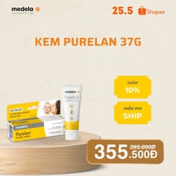 Thumbnail Kem Purelan™ Medela 37g - Kem bôi nứt cổ gà, khô da.. 1