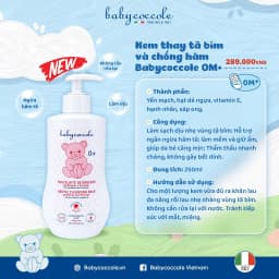 Thumbnail Kem thay tã bỉm cho bé Babycoccole 0M+ làm sạch, ngừa hăm & giảm rôm sảy 250ml 2