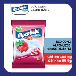 Thumbnail Kẹo cứng, kẹo mềm Alpenliebe, Golia dạng gói nhiều hương vị nổi bật hương Xoài muối ớt, hương Caramen, Dâu Sữa, Bạc Hà 2