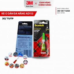 Thumbnail Keo siêu dính đa năng 3M™ scotch AD113 (2g) dán giày dép, gọng kính, phụ kiện... 2