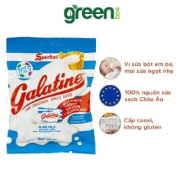 Thumbnail Kẹo sữa viên nguyên chất nén Galatine nhập khẩu Ý 100g 3