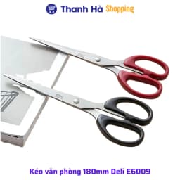 Thumbnail Kéo văn phòng 180mm Deli E6009 3