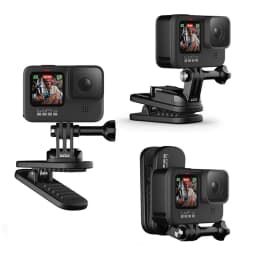 Thumbnail Kẹp GoPro Magnetic Swivel Clip, kẹp vào dây đeo ba lô tương thích với tất cả Camera HERO 2