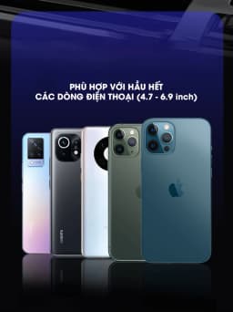 Thumbnail Kẹp điện thoại ô tô - Giá đỡ điện thoại ô tô - gắn taplo, kính lái, cửa gió điều hòa -Phụ kiện oto Tâm Luân 2