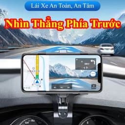 Thumbnail Kẹp điện thoại xoay gắn ô tô MYT Giá đỡ điện thoại xoay 360 độ cao cấp gắn kính chiếu hậu bảng điều khiển xe hơi 1