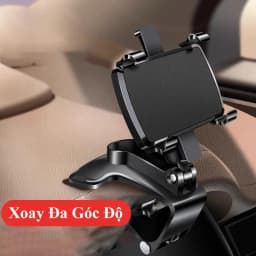 Thumbnail Kẹp điện thoại xoay gắn ô tô MYT Giá đỡ điện thoại xoay 360 độ cao cấp gắn kính chiếu hậu bảng điều khiển xe hơi 2