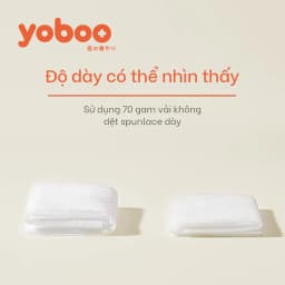 Thumbnail Khăn giấy ướt Yoboo YB-0078 dịu nhẹ không chất bảo quản gói 10 tờ - Hàng chính hãng 3