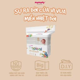 Thumbnail -Khăn khô cao cấp cho bé Mamamy 100% sợi tự nhiên và rayon Tropical gói 160 tờ mềm, dai, sạch cực 4