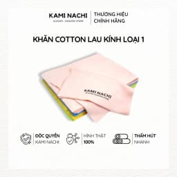Thumbnail Khăn lau kính đa năng chuyên dụng KAMI NACHI loại 1 - Lau mắt kính cận, mặt kính điện thoại 1