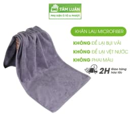 Thumbnail Khăn lau ô tô chuyên dụng đa năng Tâm Luân, khổ to, không để lại sợi vải, không phai màu 1