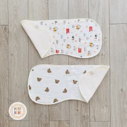 Thumbnail Khăn lót vai vỗ ợ hơi cho bé Petit Bebe muslin 6 lớp mềm mại thấm hút tốt an toàn cho da bé sơ sinh 2