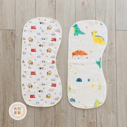 Thumbnail Khăn lót vai vỗ ợ hơi cho bé Petit Bebe muslin 6 lớp mềm mại thấm hút tốt an toàn cho da bé sơ sinh 4