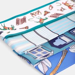 Thumbnail Khăn Lụa Thời Trang LEMINO Đa Năng, Quấn Túi, Quàng Cổ Buộc Tóc LEKT99 3