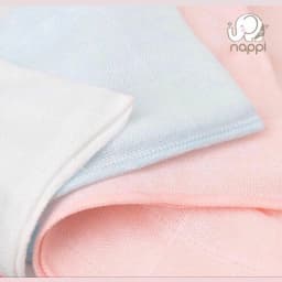 Thumbnail Khăn Sợi Tre Đa năng Nappi Organic Mềm Mịn Siêu Thấm Hút Kích Thước 120x120cm 4