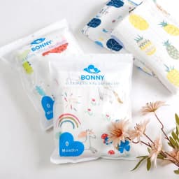 Thumbnail Khăn Tắm BONNY Cho Bé 4 Lớp Sợi Tre Dày, Mềm, Thấm Hút Tốt (Kt:1m1x1m2) 3