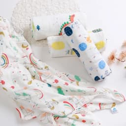 Thumbnail Khăn Tắm BONNY Cho Bé 4 Lớp Sợi Tre Dày, Mềm, Thấm Hút Tốt (Kt:1m1x1m2) 4