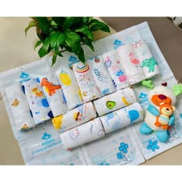 Thumbnail Khăn Tắm BONNY Sợi Tre 2 Lớp Cỡ Lớn 1m1x1m2 Siêu Mềm Và Thấm Hút Dành Cho Bé (Được Chọn Họa Tiết) 2