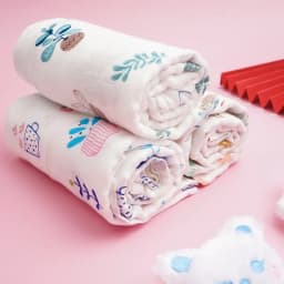 Thumbnail Khăn Tắm BONNY Sợi Tre 2 Lớp Cỡ Lớn 1m1x1m2 Siêu Mềm Và Thấm Hút Dành Cho Bé (Được Chọn Họa Tiết) 3