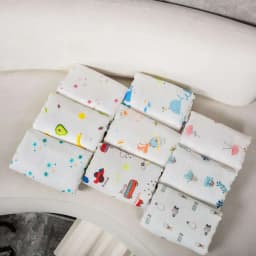 Thumbnail Khăn Tắm Dày, Chăn Đắp 6 Lớp BONNY Mềm Mịn Thoáng Khí Cho Bé (KT:90X120Cm) 3