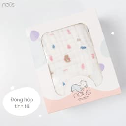 Thumbnail Khăn tắm Nous xô Muslin 6 lớp ( 110x110cm ) 1