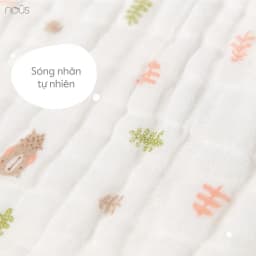 Thumbnail Khăn tắm Nous xô Muslin 6 lớp ( 110x110cm ) 2