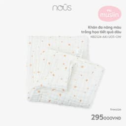 Thumbnail Khăn tắm Nous xô Muslin 6 lớp ( 110x110cm ) 4
