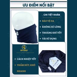 Thumbnail Khăn trùm đầu chống nắng khăn ống khăn đi phượt đi nắng chống tia uv khẩu trang OKDN1 OPPAMAN 2