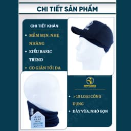Thumbnail Khăn trùm đầu chống nắng khăn ống khăn đi phượt đi nắng chống tia uv khẩu trang OKDN1 OPPAMAN 3