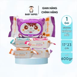 Thumbnail Khăn Ướt Baby Wipes Gói 600gram An Toàn Cho Da Bé 1