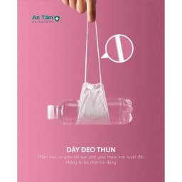 Thumbnail Khẩu trang 4D FK94 Hàn Quốc 4 lớp thông thoáng, Vải Không Dệt & Giấy Kháng Khuẩn - Chính hãng AN TÂM - Túi 10 cái 3