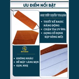 Thumbnail Khẩu trang kf94 khẩu trang đẹp nâu xịn thời trang chống tia uv cao cấp chống nắng tốt OKT5 OPPAMAN 2