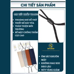 Thumbnail Khẩu trang kf94 khẩu trang đẹp nâu xịn thời trang chống tia uv cao cấp chống nắng tốt OKT5 OPPAMAN 4