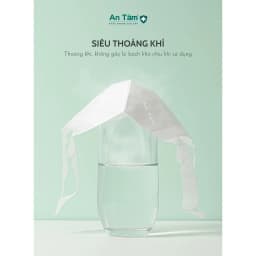 Thumbnail Khẩu trang y tế 3D Nhật Bản 3 lớp Giấy kháng khuẩn & Vải không dệt - Chính Hãng AN TÂM - Hộp 50 cái 4