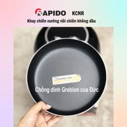 Thumbnail Khay lót chiên nướng Rapido men ceramic chống dính Rapido - 100% chính hãng 3