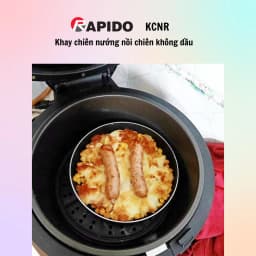Thumbnail Khay lót chiên nướng Rapido men ceramic chống dính Rapido - 100% chính hãng 4