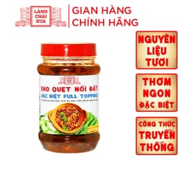 Thumbnail Kho quẹt nồi đất Làng Chài Xưa thơm ngon đặc biệt full topping tôm khô, cá cơm rim, thịt ba rọi, tốp mỡ mắm nhỉ hủ 250g 3