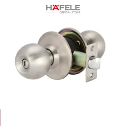 Thumbnail Khóa Tay Nắm Tròn Cho Nhà Vệ Sinh / Cửa Chính Hafele Loại Nhỏ 911.64.684 / 911.64.680 1