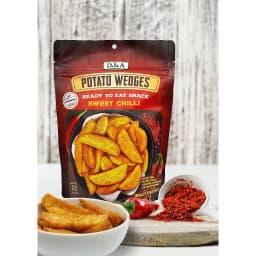 Thumbnail Khoai Tây Sấy Ít Béo Vị Ớt Ngọt 100g DJ&A - Thích hợp ăn chay - Sweet Chilli Potato Wedges - Giảm Cân Ăn Được 3