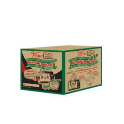 Thumbnail KHÔNG CHẮT NƯỚC - Mì Trộn Phủ Sốt Fitme Vị Tôm Kiểu Hawaii Thùng 12 tô 110gr/ Tô 4