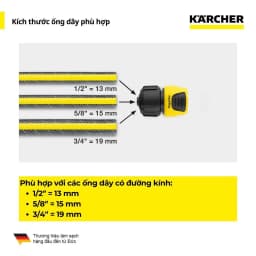 Thumbnail Khớp nối ống dẫn nước van 1 chiều Aquastop Karcher 2