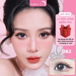 Thumbnail Kính áp tròng LUNA EYES 062 BLUE - Lens size to 1