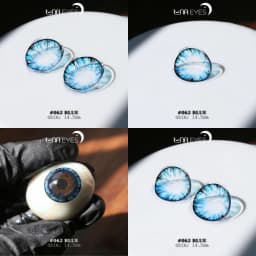 Thumbnail Kính áp tròng LUNA EYES 062 BLUE - Lens size to 2