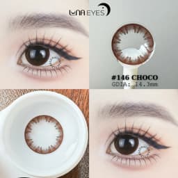 Thumbnail Kính áp tròng LUNA EYES 146 CHOCO - Lens size vừa 2