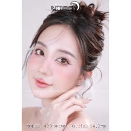 Thumbnail Kính áp tròng LUNA EYES 428 Brown, size vừa - lens 1 ngày 2