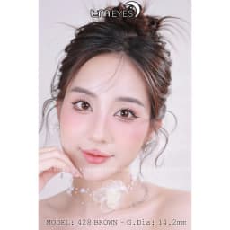 Thumbnail Kính áp tròng LUNA EYES 428 Brown, size vừa - lens 1 ngày 3